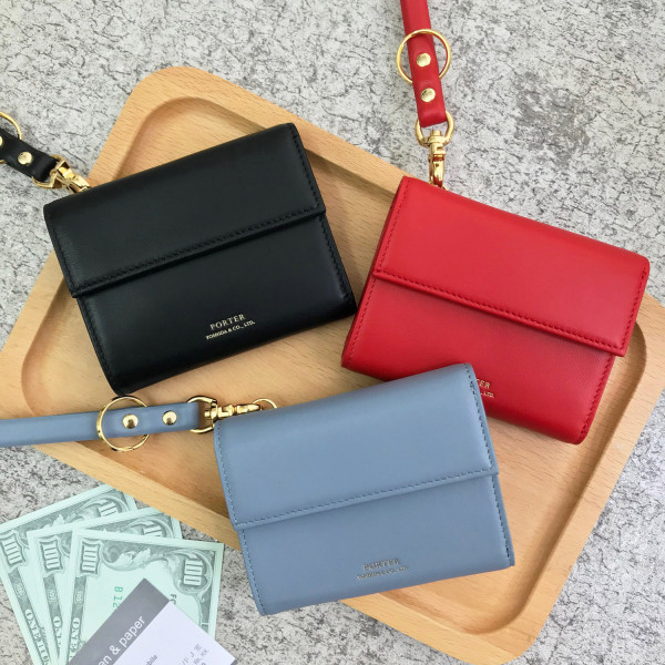 Porter Lightweight Tri-fold Wallet Made in Japan