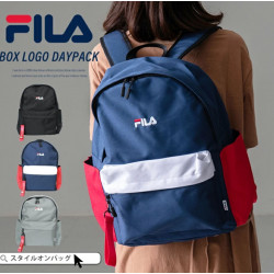 Japan-limited Fila Box Logo Daypack backpack