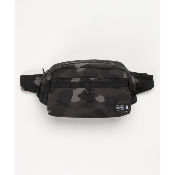 Porter x A BATHING APE camouflage large-capacity shoulder bag made in Japan