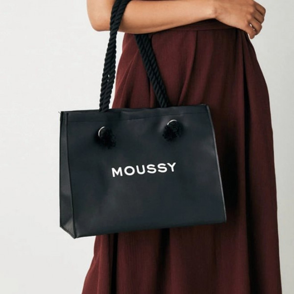Japanese Moussy Shopper leather shoulder bag