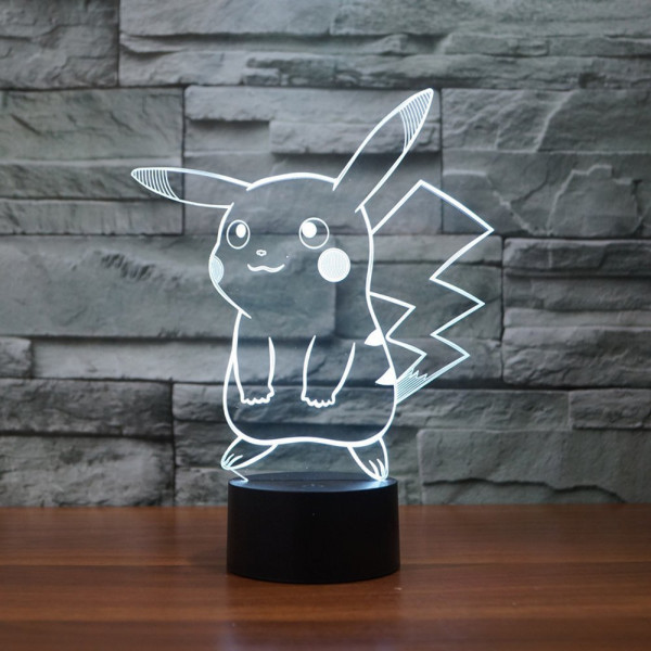 Pokemon Pikachu 3d LED