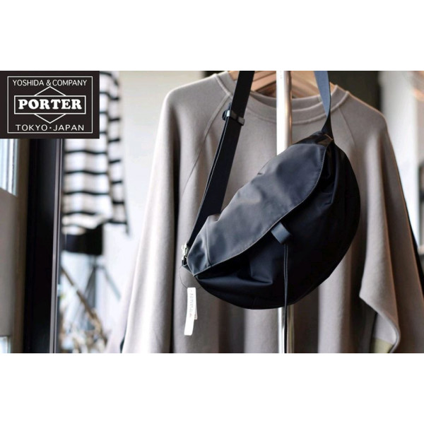 Porter Black Shoulder Bag