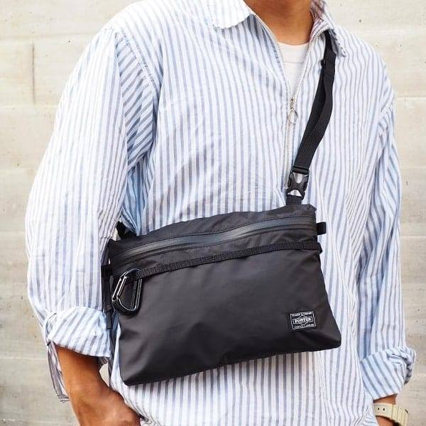 PORTER × B seal Do not note 3/C CITY Shoulder Pouch