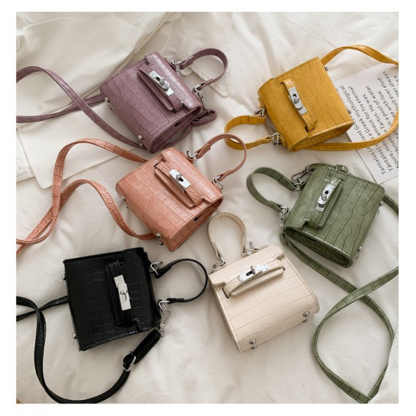Japanese crocodile pattern all-match Mini handbag