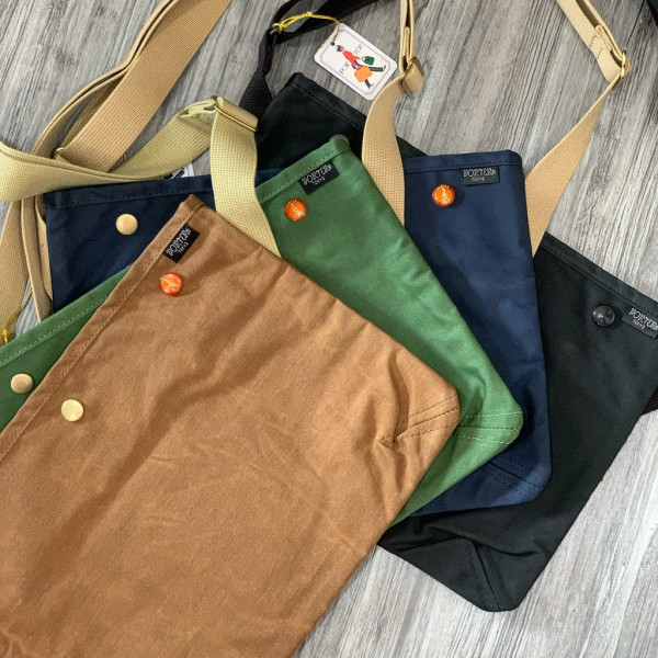 Porter Coppi series lightweight water-repellent shoulder bag