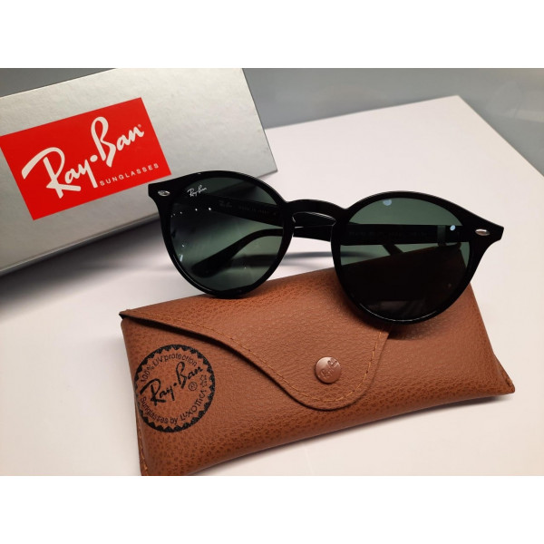 Ray Ban vintage dark green round frame sunglasses