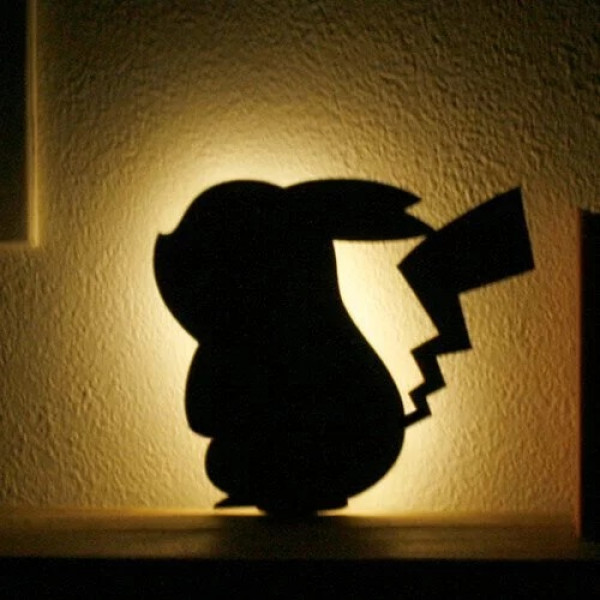 Japanese made Pokemon shadow lamp