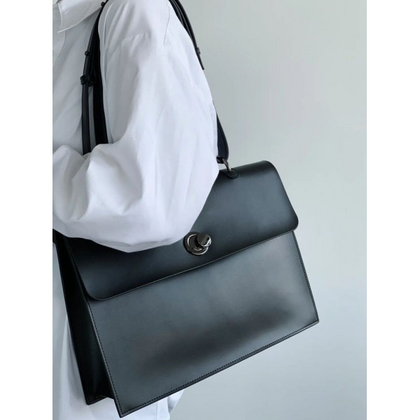 Hanfeng Injoylife large capacity neutral leather shoulder bag