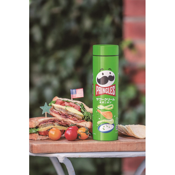Pringles bearded uncle yogurt and onion chips 300ML thermos