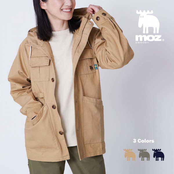 Japan MOZ Japanese simple tooling coat
