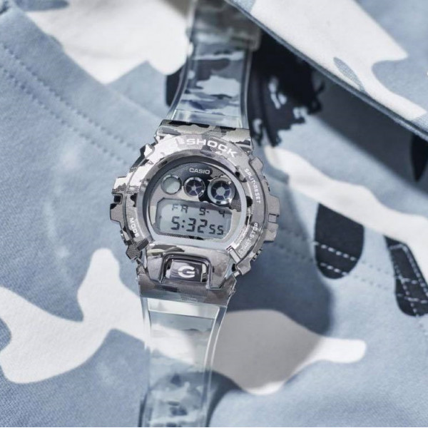 G-Shock snow transparent camouflage edition watch